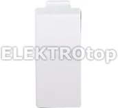 Klawisze i ramki - Kontakt Simon GL3Z/11 Zaślepka do gniazd głośnikowych DGL3.01/.. ; biała - miniaturka - grafika 1