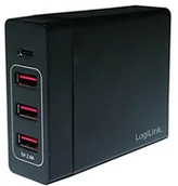 Ładowarki do telefonów - LogiLink Ładowarka 3x USB-A + 1x USB-C PA0122 - miniaturka - grafika 1
