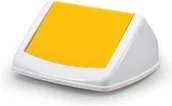 Akcesoria gastronomiczne - Durable DURABIN FLIP-LID 40 SQUARE pokrywa do pojemnika 40 l, prostokątna, żółta - miniaturka - grafika 1