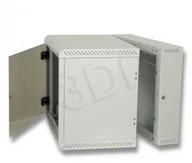 Szafy rack - Triton 19" Szafa wisząca dwusekcyjna RBA-12-AD5-CAX-A1 (12U, 500mm głębokośc, przeszklone drzwi, kolor jasnoszary RAL7035) - miniaturka - grafika 1