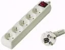 Listwy zasilające - PremiumCord Listwa zasilająca 5 sieciowych, wyłącznik pp5k-07 - miniaturka - grafika 1