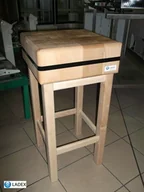 Akcesoria gastronomiczne - Janpol JAN POL Kloc masarski 40x40x15 06 - miniaturka - grafika 1