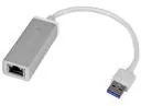 Zasilacze do urządzeń sieciowych - StarTech Adapter USB USB 3.0 NETWORK ADAPTER-SILVER USB31000SA - miniaturka - grafika 1