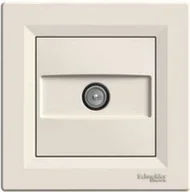 Gniazdka elektryczne - Schneider Gniazdo TV końcowe, kremowe Asfora (EPH3200123) - miniaturka - grafika 1