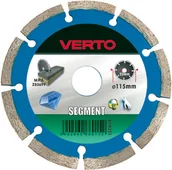 Materiały ścierne - Verto Tarcza diamentowa 180mm, segmentowa, , 61H2S8 - miniaturka - grafika 1