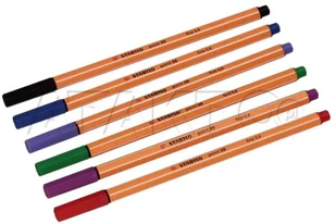 Stabilo CIENKOPIS 6 kolorów mix SH1011 - Cienkopisy - miniaturka - grafika 2