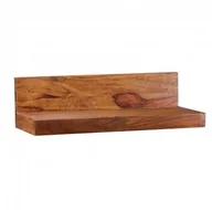 Półki do salonu - Wohnling Półka Wand II sheesham S - WL1.572 - miniaturka - grafika 1