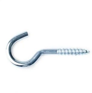 Haki żyrandolowe 60 mm stal ocynkowana - Haki, szakle i karabinki - miniaturka - grafika 2