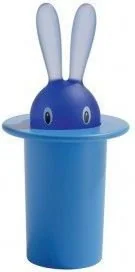 Alessi Pojemnik na wykałaczki Magic Bunny ASG16 AZ - Dekoracja stołu - miniaturka - grafika 3