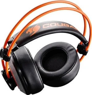 Cougar Immersa 300H czarno-pomarańczowe - Słuchawki - miniaturka - grafika 6