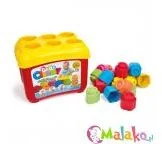 Klocki - Clementoni CLEMMY KOSZYK KSZTAŁTÓW 6M+ - miniaturka - grafika 1