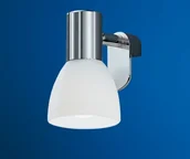 Pozostałe oświetlenie - Eglo Lampa montowana do lustra - Chromowana, matowe szkło 85832 - miniaturka - grafika 1