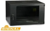 Szafy rack - Signal Szafa Rack 19 6U/450 dwusekcyjna Signal R9120225 wisząca - KONFIGURATOR WYPOSAŻENIA / 4 LATA GWARANCJI R9120225 - miniaturka - grafika 1