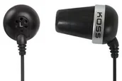 Słuchawki - Koss The Plug czarne - miniaturka - grafika 1