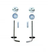 Akcesoria do armatury i ceramiki - Cersanit Komplet śrub Do deski duroplast - metalowe - miniaturka - grafika 1