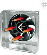 Kratki.pl Przyłącze z wentylatorem Dgp czujnik 17x17 fi 125 - Akcesoria grzewcze - miniaturka - grafika 2