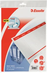 Esselte Etykiety grzbietowe samoprzylepne 36x192/60szt. do zadruku - białe 20823 - Etykiety samoprzylepne i bloki etykiet - miniaturka - grafika 2