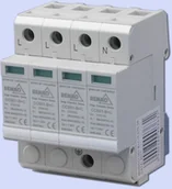 Bezpieczniki elektryczne - Bemko OCHRONNIK Ogranicznik przepięć PRZEPIĘCIÓWKA 4-POL KLASA B+C A50-CCS01-4P- (A50-CCS01-4P-B+C) - miniaturka - grafika 1