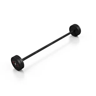 Marbo Sport Sztanga gumowana prosta 20 kg czarna MW-SG-20-K4 - Sztangi Marbo Sport Sztanga gumowana prosta 20 kg czarna MW-SG-20-K4 - Sztangi - miniaturka - grafika 2