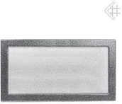 Akcesoria kominkowe - Kratki.pl Kratka kominkowa malowana czarno-srebrna 22x37 6674-898A9_201302021339 - miniaturka - grafika 1