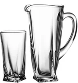 Inne naczynia kuchenne - Bohemia QUADRO ZESTAW DO DRINKÓW NAPOJÓW 7 ELEMENTÓW CR8A500 BH 8593410880611 - miniaturka - grafika 1