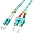 Lindy Patchcord światłowodowy LC/SC OM3 50/125um Multimode 2m 46391 - Kable miedziane - miniaturka - grafika 2