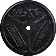 Obciążenia - Marbo Sport Obciążenie żeliwne 25kg SLIM MW-O25-slim - miniaturka - grafika 1