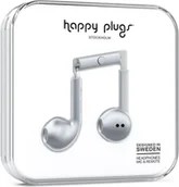 Słuchawki - Happy Plugs Earbud Plus Srebrne matowe (SAT 20 LIBOX) - miniaturka - grafika 1