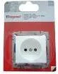 Gniazdka elektryczne - Legrand Gniazdo ścienne VALENA Pojedyncze moduł b/u 774416 biały - miniaturka - grafika 1