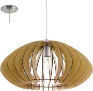 Lampy sufitowe - Eglo COSSANO 2 95257 LAMPA WISZĄCA DREWNO - miniaturka - grafika 1