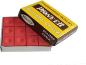 Stoły bilardowe i akcesoria - PIONEER KREDA bilardOWA CZERWONA 12 SZT. - miniaturka - grafika 1