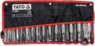 Yato ZESTAW PRZEBIJAKÓW DO SKÓRY 15szt YT-3591 - Narzędzia warsztatowe Yato ZESTAW PRZEBIJAKÓW DO SKÓRY 15szt YT-3591 - Narzędzia warsztatowe - miniaturka - grafika 2