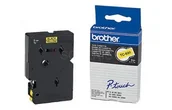Taśmy do drukarek barwiące - Brother oryginalny taśma do drukarek etykiet, , TC-691, czarny druk/żółty (TC691) - miniaturka - grafika 1