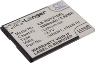 Baterie do telefonów - Cameron Sino Huawei Ascend Y210 / HB4W1 1600mAh 5.92Wh Li-Ion 3.7V CS-HUY210XL - miniaturka - grafika 1