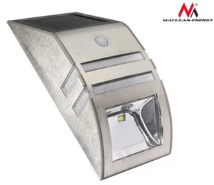 Maclean Kinkiet solarny MCE118S z czujnikiem ruchu silver - Lampy ogrodowe - miniaturka - grafika 3