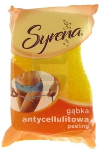 Syrena GĄBKA do kąpieli ANTYCELLULITOWA MASSAGE - Rękawice i gąbki do kąpieli - miniaturka - grafika 2