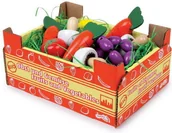 Zabawki AGD - Small Foot Design Warzywa w Skrzyneczce (11 sztuk) 1756 - miniaturka - grafika 1