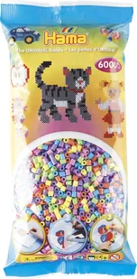 Hama 205 50 perły do prasowania, ok. 6000 sztuk, pastellmix 205-50 - Prace ręczne dla dzieci - miniaturka - grafika 2