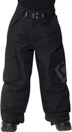 Spodnie i spodenki dla dziewczynek - Horsefeathers spodnie snowboardowe dziecięce GRUIS KIDS PANTS (black) F13 - miniaturka - grafika 1