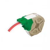 Drukarki kart i etykiet - Leitz Taśma ICON Poliestrowa 12mm Czerwona Samoprzylepna - miniaturka - grafika 1