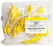 Szczoteczki międzyzębowe - TePe ID Original (0.70mm) żółte 25szt. - zestaw szczoteczek międzyzębowych (szcz - miniaturka - grafika 1