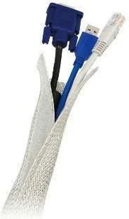 Logilink Elastyczny organizator kabli, szary - (KAB0007) - Maskownice do kabli - miniaturka - grafika 2