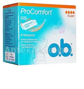 O.B. ProComfort Super komfortowe tampony 8szt - Tampony - miniaturka - grafika 2