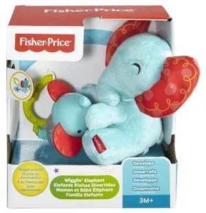 Fisher Price Wesołe Słoniki CDN53 - Grzechotki dla dzieci - miniaturka - grafika 2