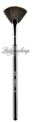 Pędzle do makijażu - Sigma STROBING FAN CHROME - Pędzel wachlarzowy do omiatania - F42 - miniaturka - grafika 1