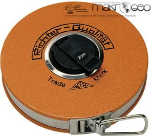 Richter Miara zwijana geodezyjna 308GP 20m, stalowa, lakierowana 308GP_20m - Sprzęt geodezyjny - miniaturka - grafika 2