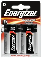Baterie i akcesoria - Energizer 2 x bateria alkaliczna Power Seal LR20/D blister - miniaturka - grafika 1