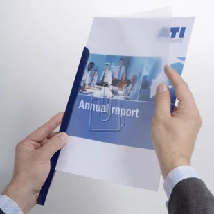 Durable Listwy (grzbiety) zaciskowe 30 kartek 100 sztuk przeźroczyste 290019 - Grzbiety do bindownic - miniaturka - grafika 2