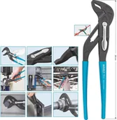 Kombinerki i obcęgi - Hazet Szczypce nastawne do pomp 260 mm 760-2 - miniaturka - grafika 1