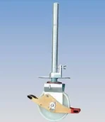 Rusztowania - Krause Sp. z o. o. ROLKA JEZDNA O ŚREDNICY 200MM Z REGULOWANĄ WYSOKOŚCIĄ - miniaturka - grafika 1